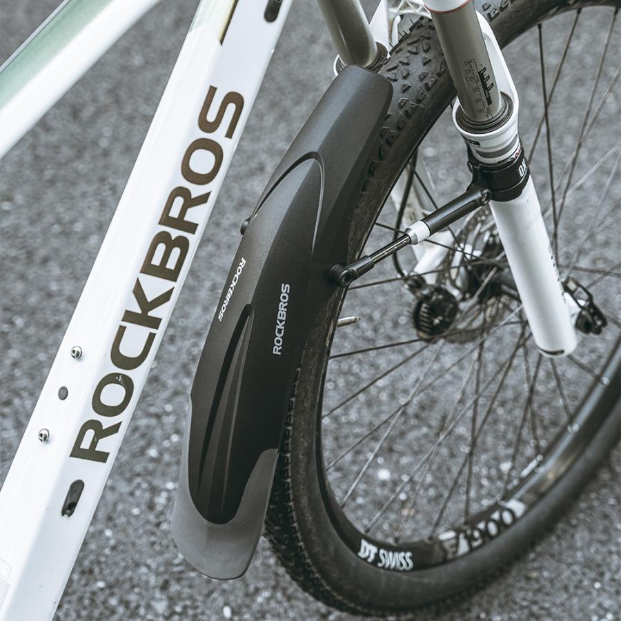 ROCKBROS 自転車 泥除け 泥よけ フロント リア 前輪 後輪 セット 26-29