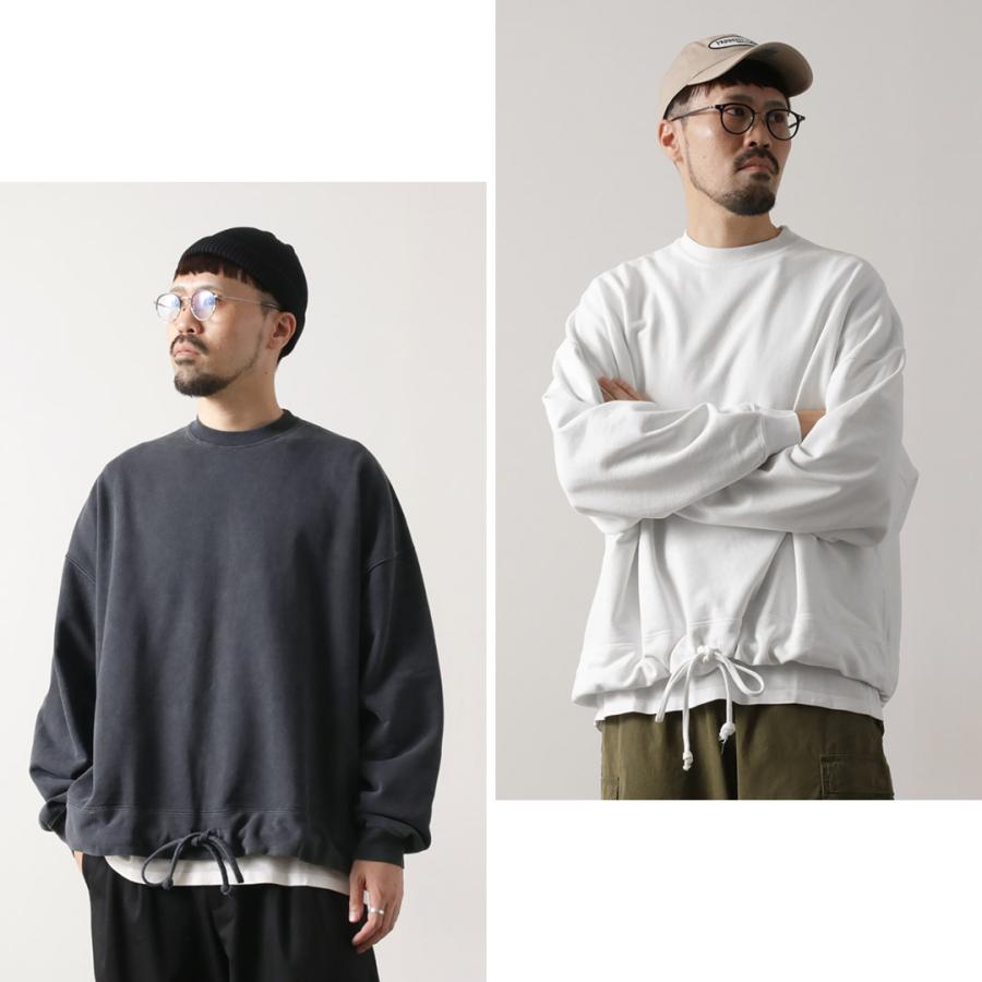 REMI RELIEF（レミ レリーフ） SP加工裏毛アウトドアBIGサイズクルー