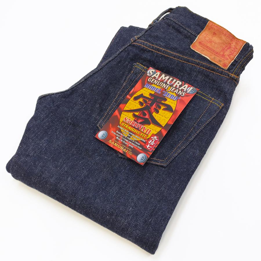 サムライジーンズ 17oz 武士道セルビッチ デニムパンツ S5000VXII 零