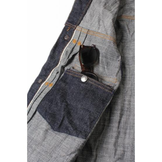 レッドテイル クロス デニム ベスト 2nd ブルー RED TAiL Cross Denim
