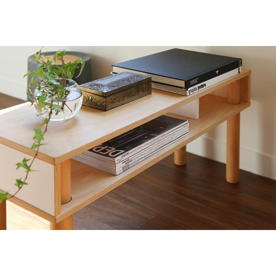 ideaco（イデアコ） パレット テレビ台 テレビボード 木製 スリム TV