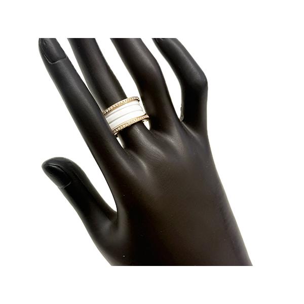 ブルガリ ビーゼロワン フルエッジ パヴェダイヤモンド 15号 ◇ 750