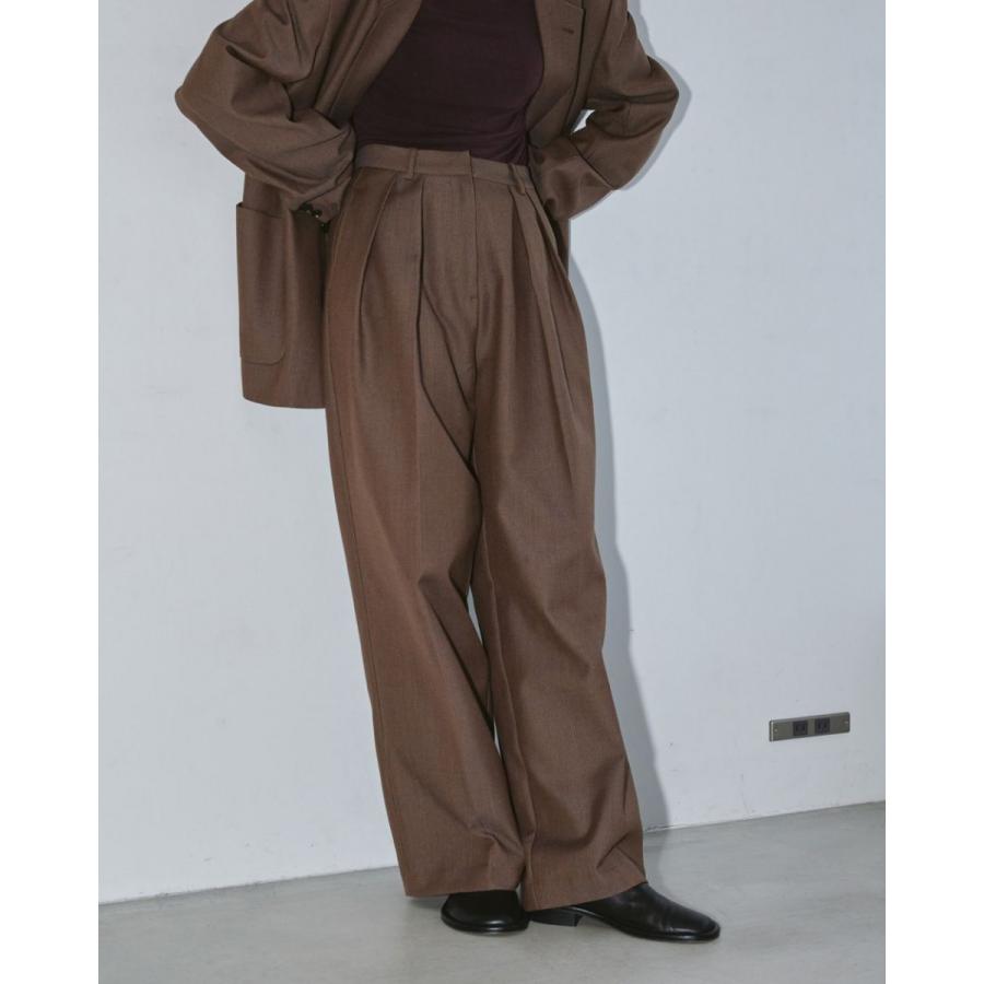TODAYFUL (トゥデイフル）Houndstooth Wool Trousers : RAPTURE - 通販