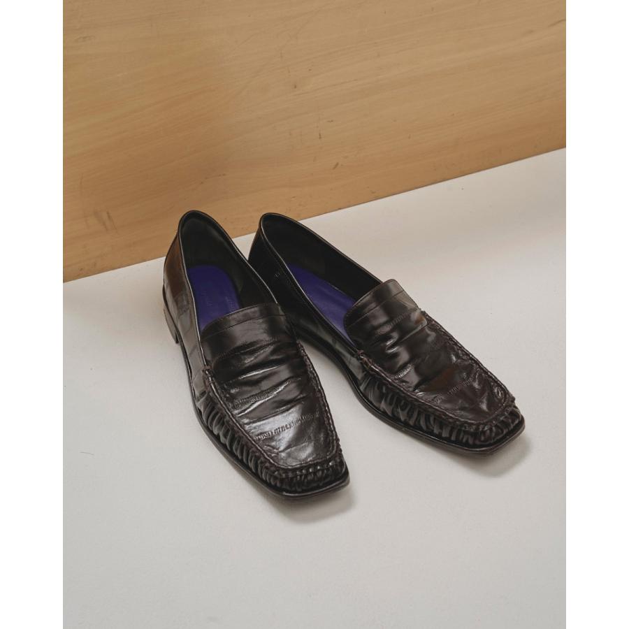 TODAYFUL トゥデイフル Squaretoe Gather Loafers 予約商品 4月下旬