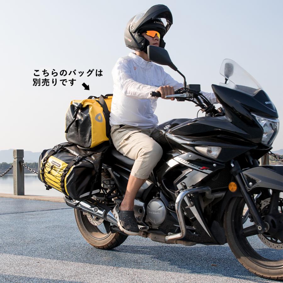 ROCKBROS バイク サイド バッグ シート 左右 2個セット 大容量 31L