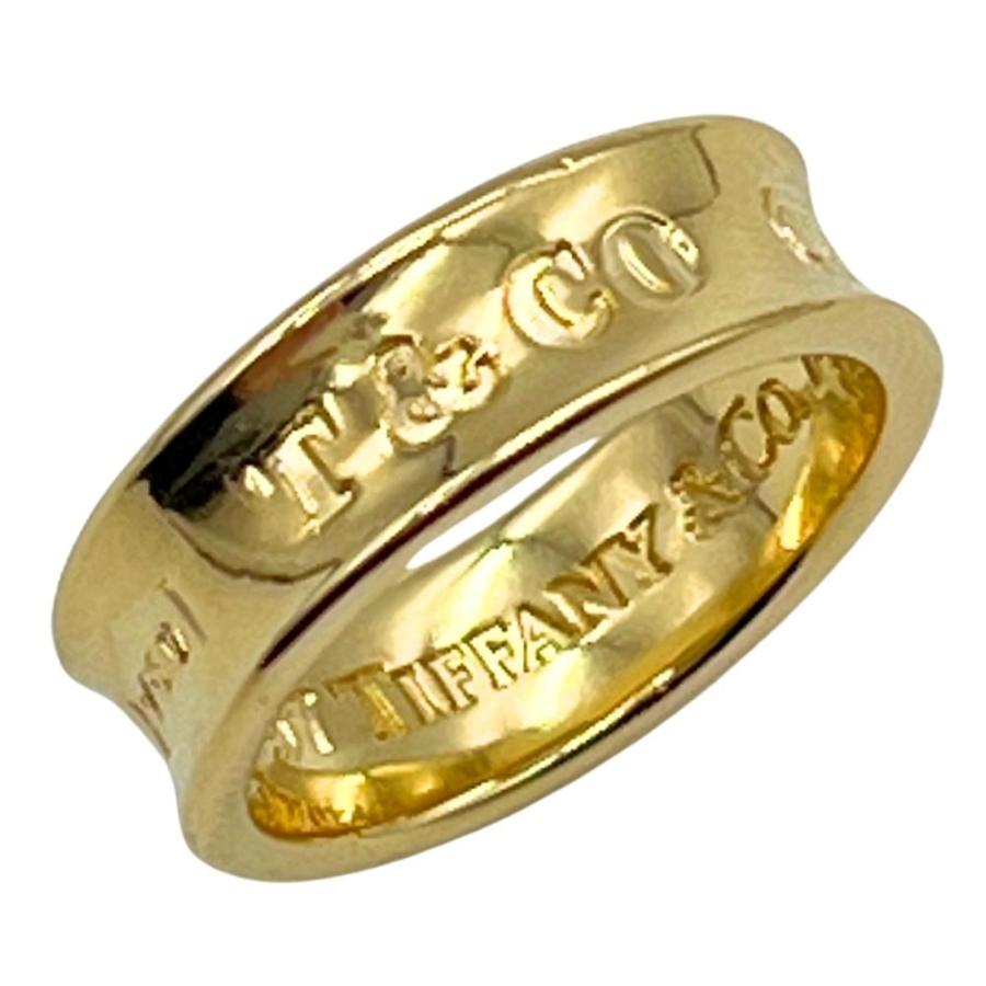 TIFFANY&Co.（ティファニー） 1837 ナロー リング 指輪 K18イエロー