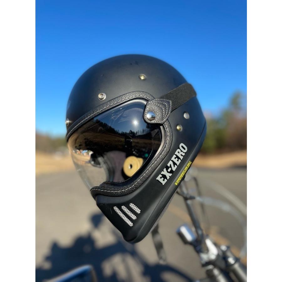 SHOEI EX-ZERO 専用設計 ゴーグル クリア ショウエイ 巾着袋付き イー