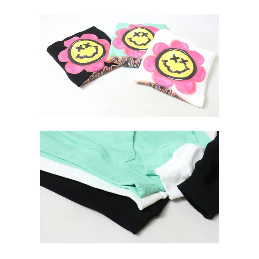 SMILEY FACE（スマイリーフェイス） フラワースマイル スウェット