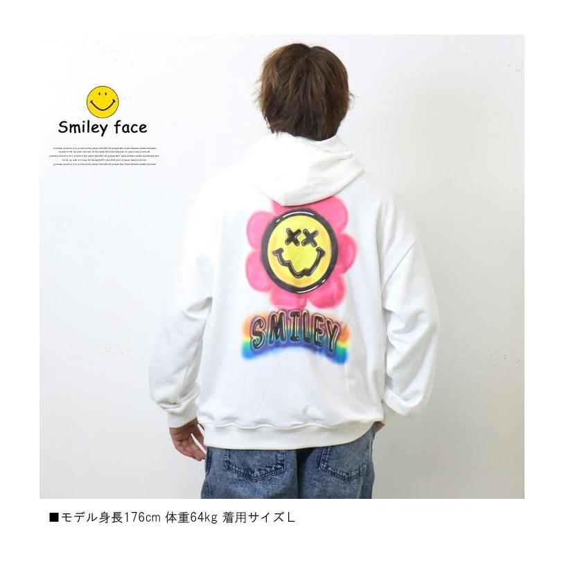 SMILEY FACE（スマイリーフェイス） フラワースマイル スウェット