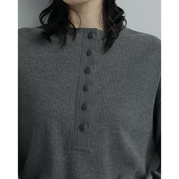 anuke（アンヌーク） 土日祝も即日発送/anuke Waffle Henley Tops