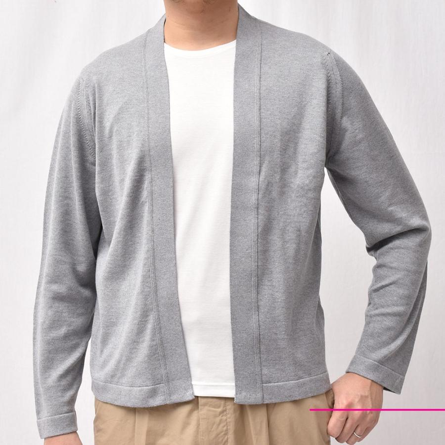 JOHN SMEDLEY（ジョンスメドレー）24ゲージコットン ボタンレス ニット
