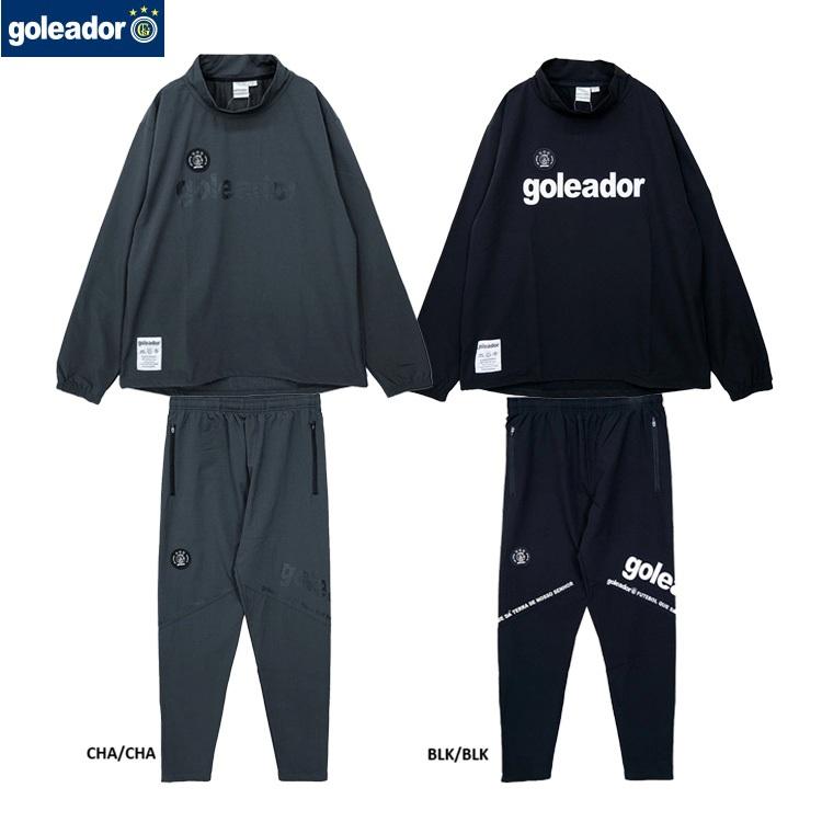 goleador/冬用セットアップ キルト ジャージ袖コンビクルージャケット