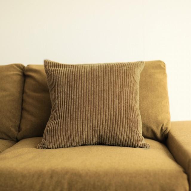 クッションカバー 45×45 WIRY ヴィンテージ コーデュロイ クッション