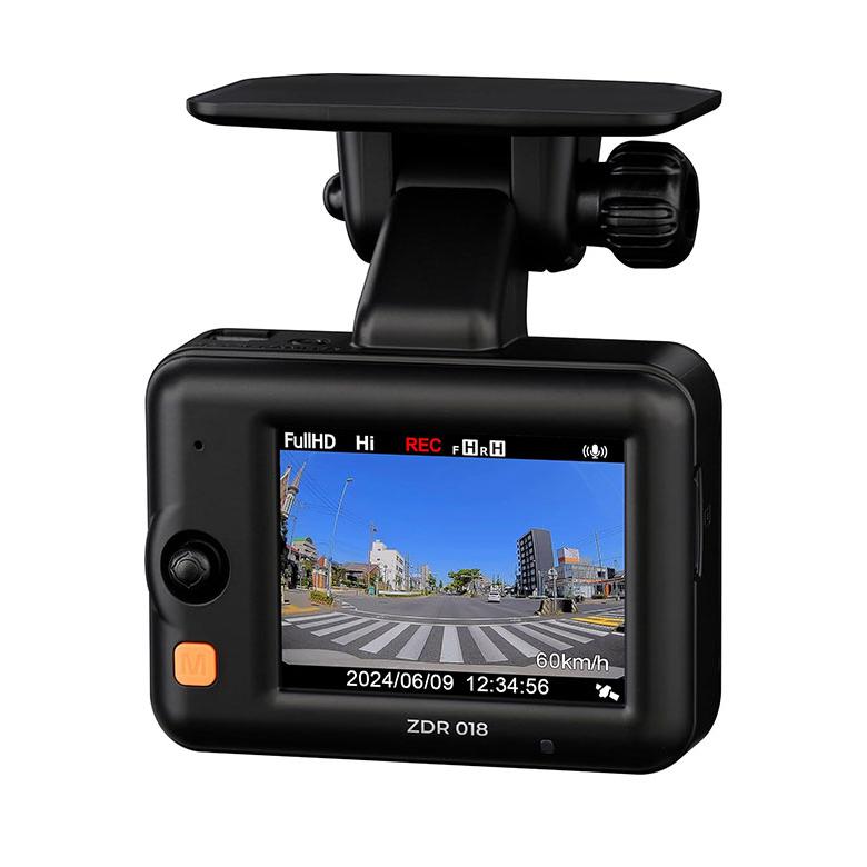 コムテック ドライブレコーダー ZDR018 前後2カメラ ドラレコ GPS搭載