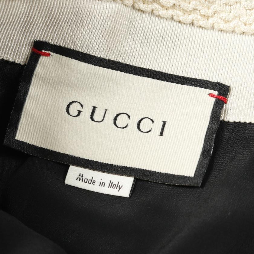 GUCCI（グッチ） GUCCI GG柄 スカート コットン ツイード ホワイト