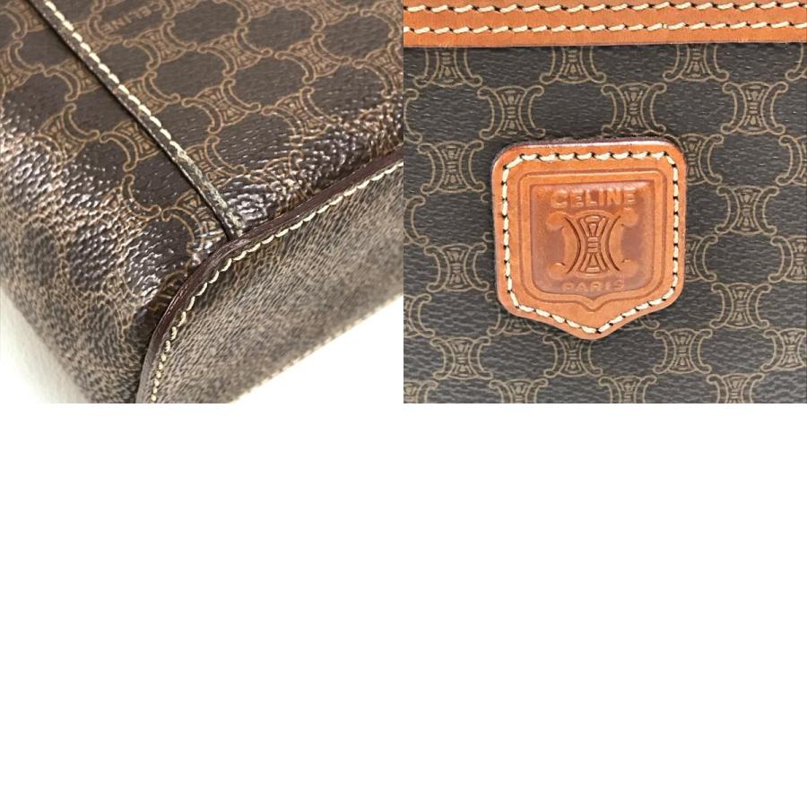 CELINE（セリーヌ） マカダム メイクポーチ 化粧ポーチ ハンドバッグ