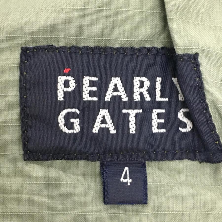 PEARLY GATES（パーリーゲイツ） パンツ グレー×モスグリーン 迷彩