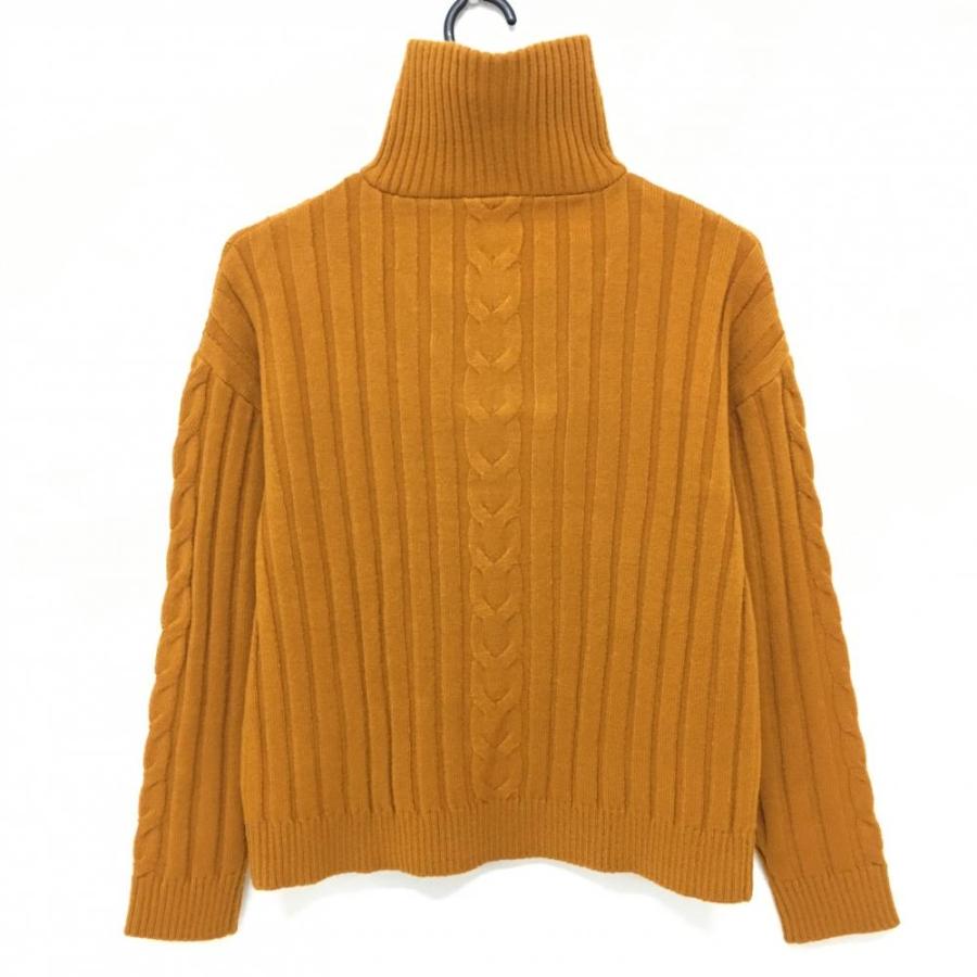 新品 タグ付き ST ANDREWS オレンジ UVハイネック長袖ゴルフウェア St