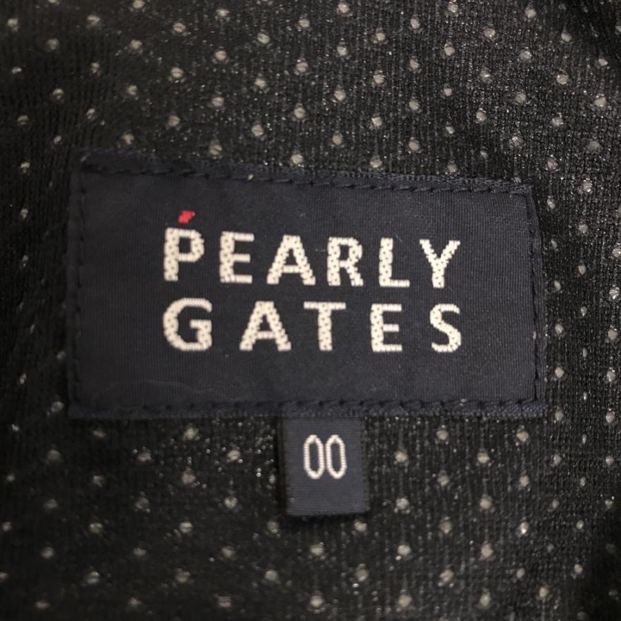 PEARLY GATES（パーリーゲイツ） 中綿パンツ ネイビー ロゴブルー