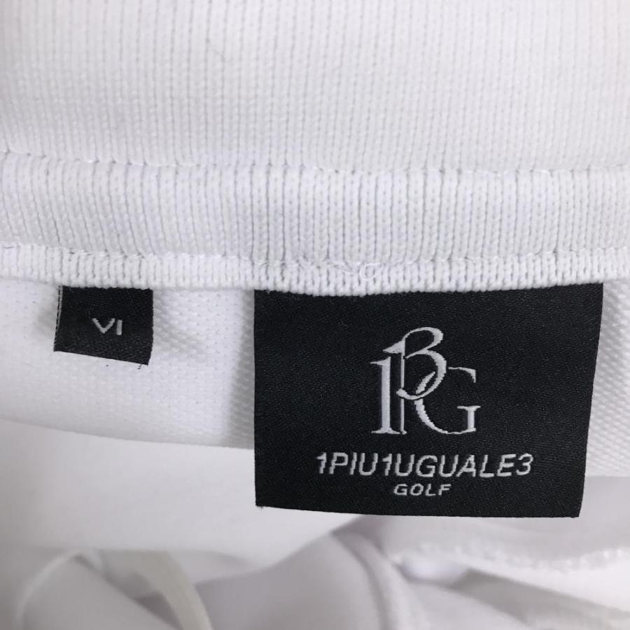 1PIU1UGUALE3 GOLF シャカシャカ 上下 ホワイト サイズ Ⅴ