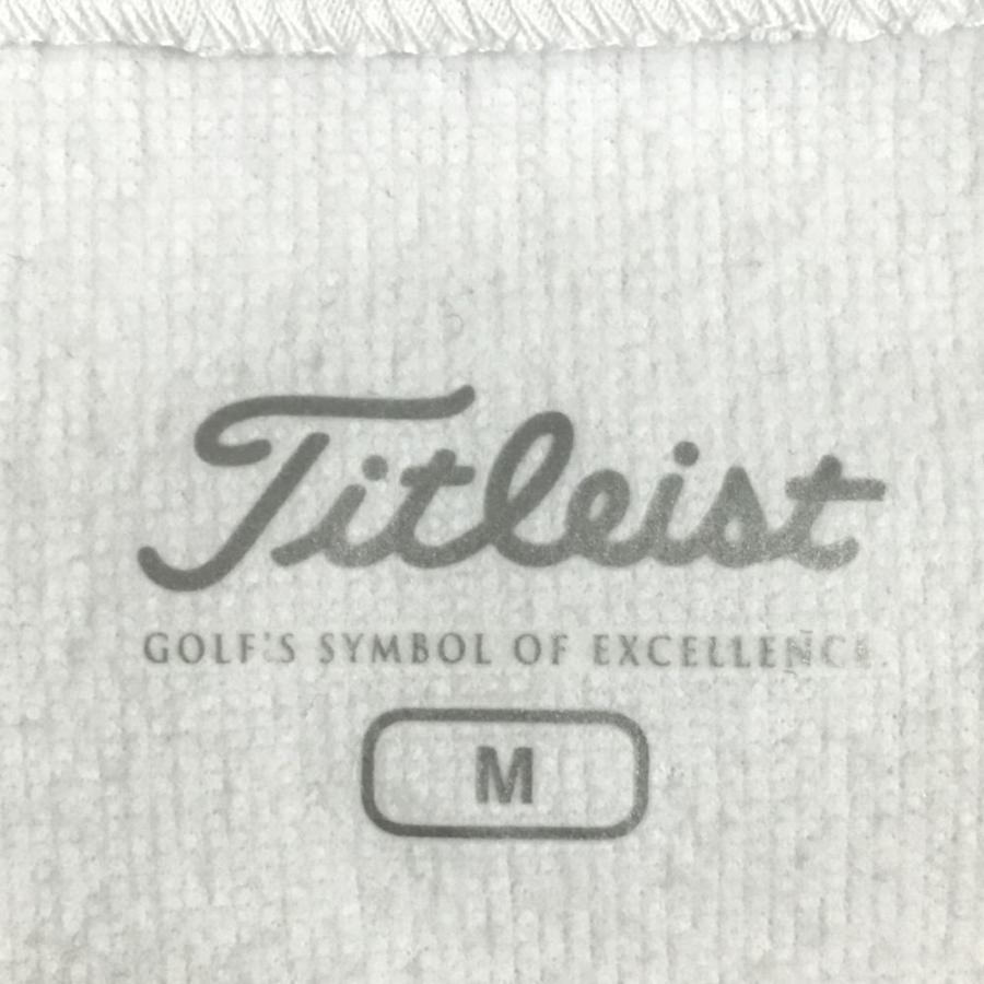 ☆10%OFF価格☆【超美品】TITLEIST タイトリスト ジップパーカー 白 裏