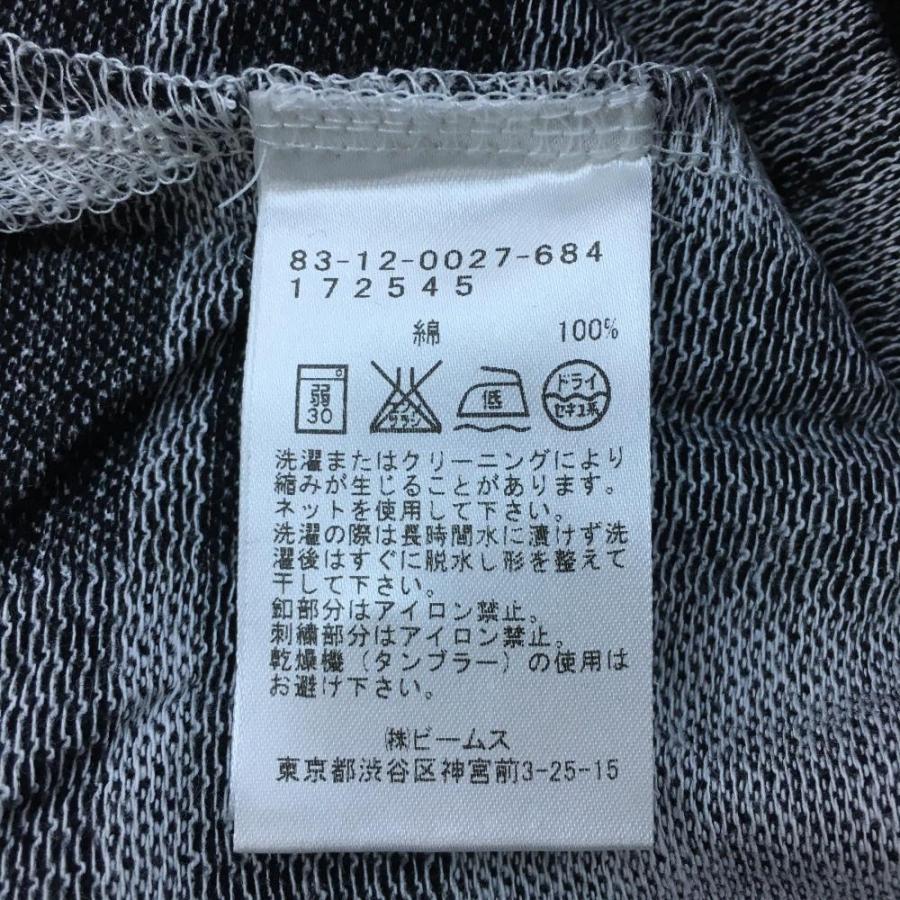 超美品】BEAMS GOLF ビームスゴルフ 長袖シャツ 黒×ライトグレー