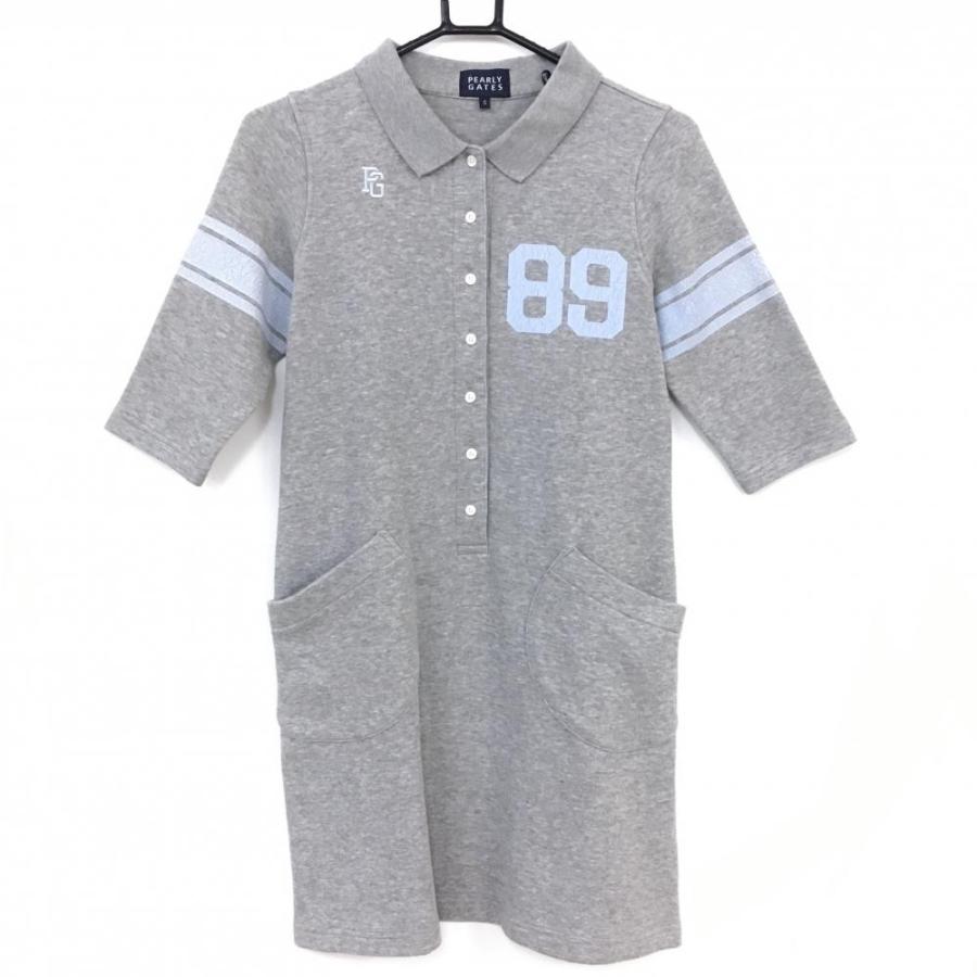 25%OFF価格／訳あり＊PEARLY GATES パーリーゲイツ ワンピース 杢