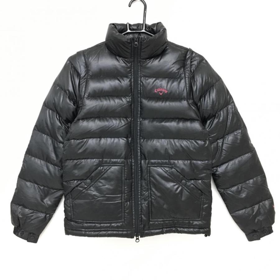 Callaway レディースダウンジャケット ブラック リバーシブル 美品