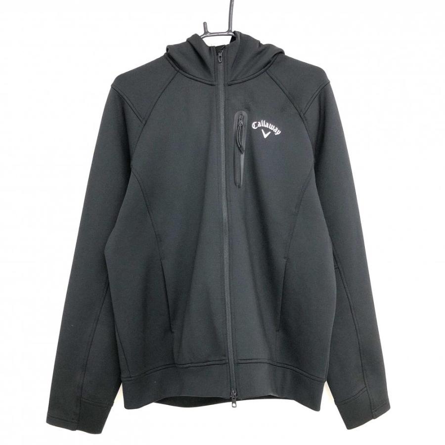 Callaway（キャロウェイ） ジップパーカー 黒 ダブルジップ メンズ LL