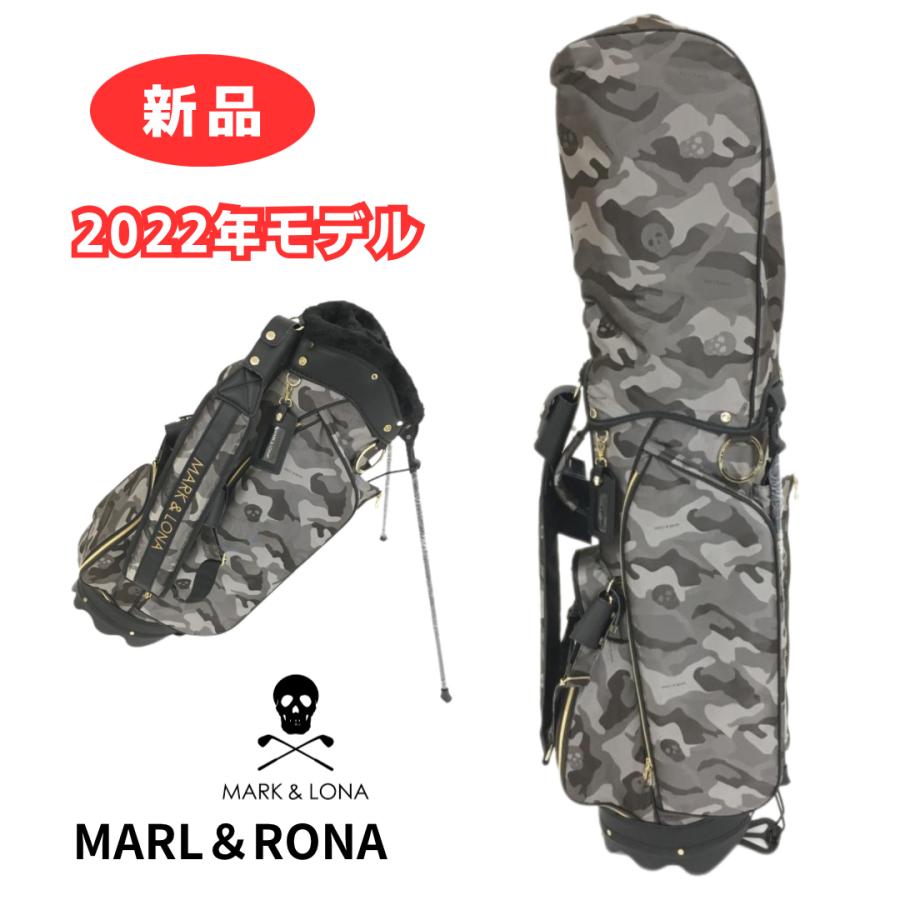 MARK&LONA ゴルフ25.5cm 1113A026-002 迷彩 ドクロ MARK&LONA（マーク