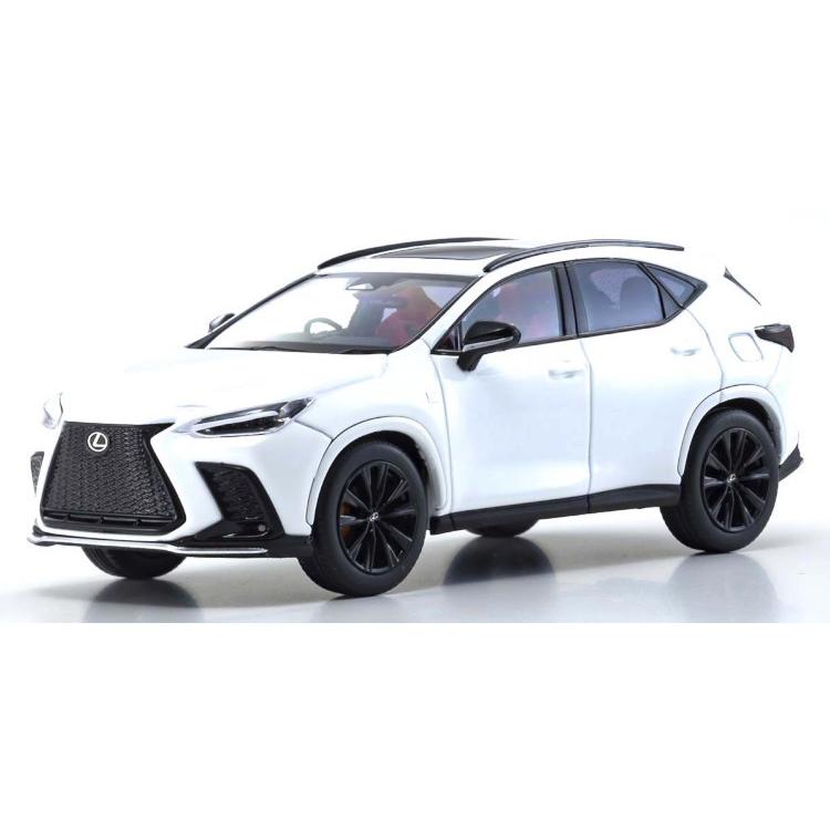 京商 1/43 レクサス NX 350h F SPORT ホワイトノーヴァガラスフレーク