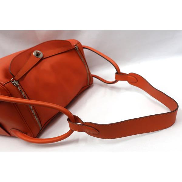 HERMES（エルメス） リンディ34 エバーカラー オレンジ □Q刻印