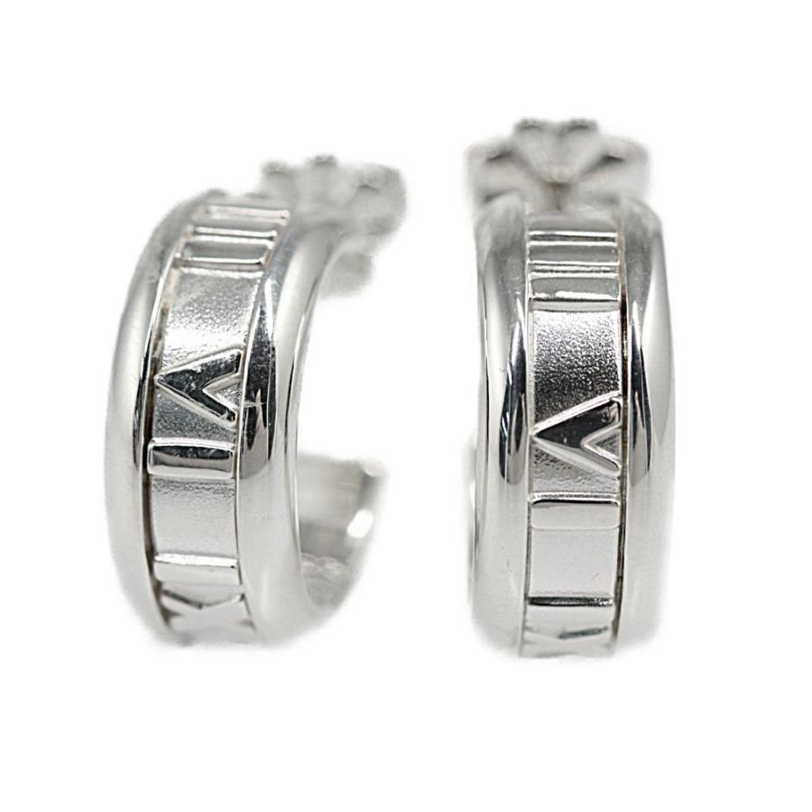 TIFFANY&Co.（ティファニー） アトラス・フープピアス/Sv925-7.0g