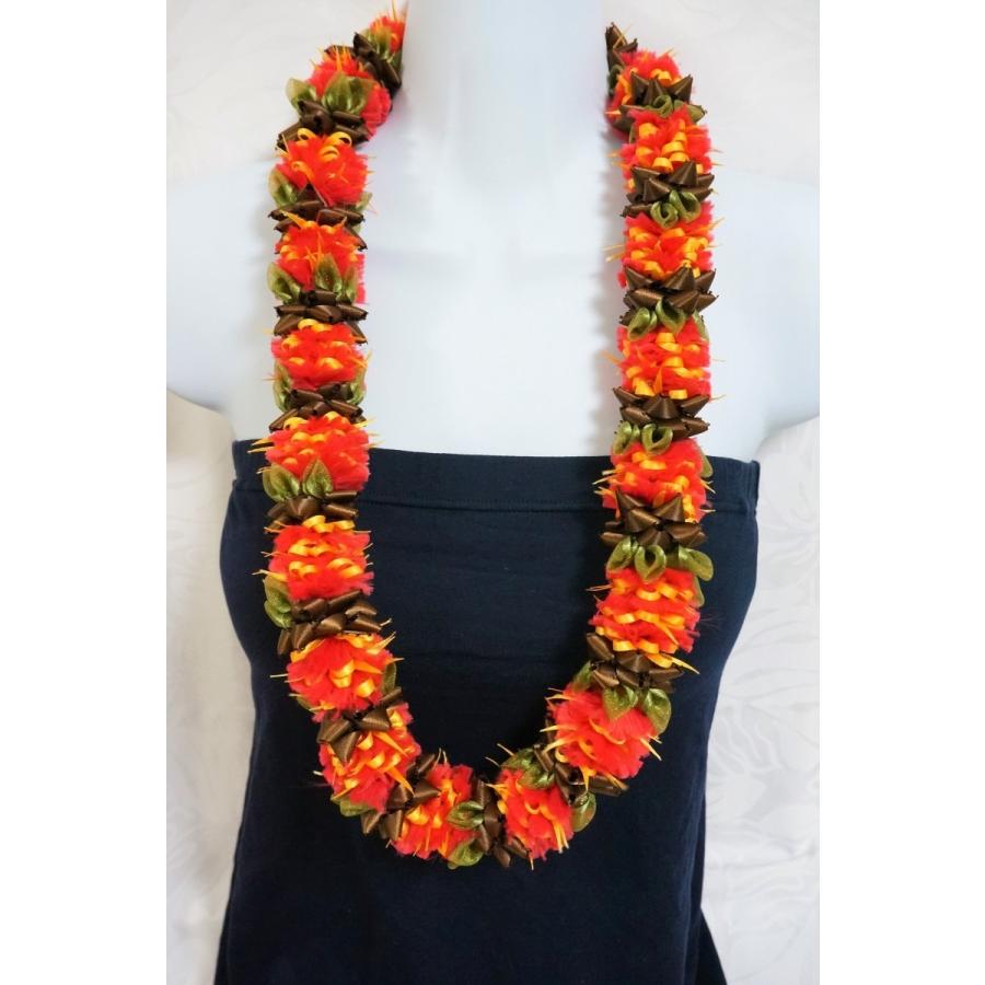 ハワイアンリボンレイ Pikake stitch Lehua【ピカケ ステッチ レフア