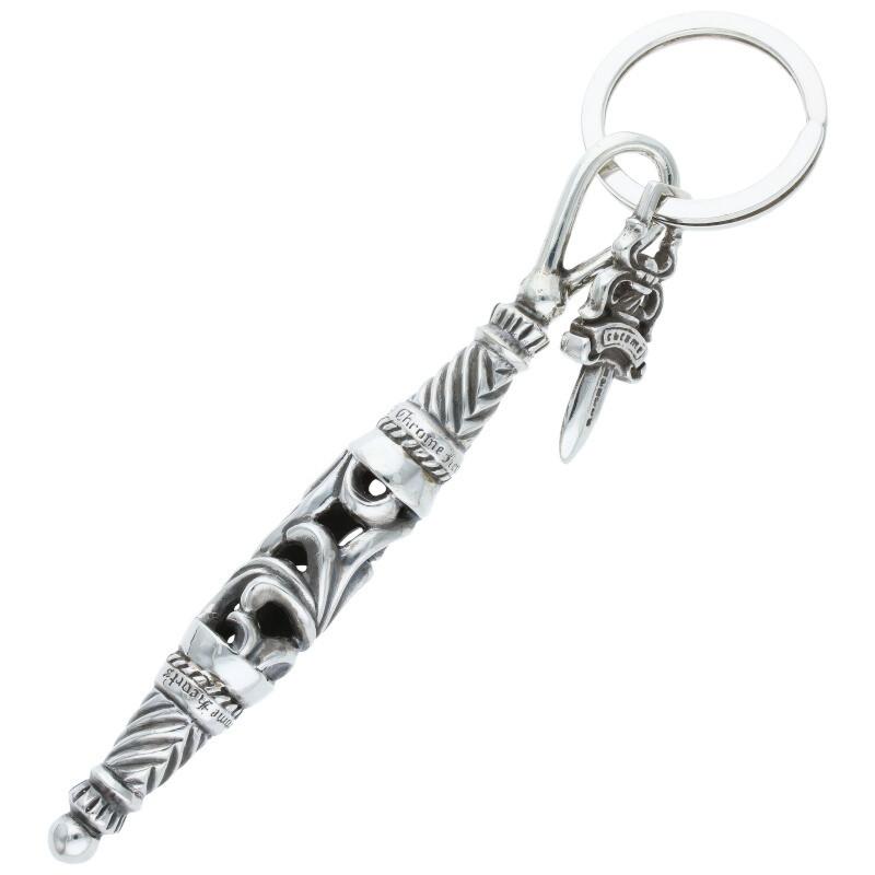 クロムハーツダイナソーキーリングホルダーインボイスクロスchromehearts