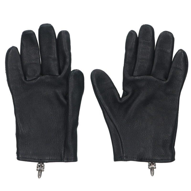 CHROME HEARTS（クロムハーツ） グローブ サイズ:7.5 DGR ZIP GROVE