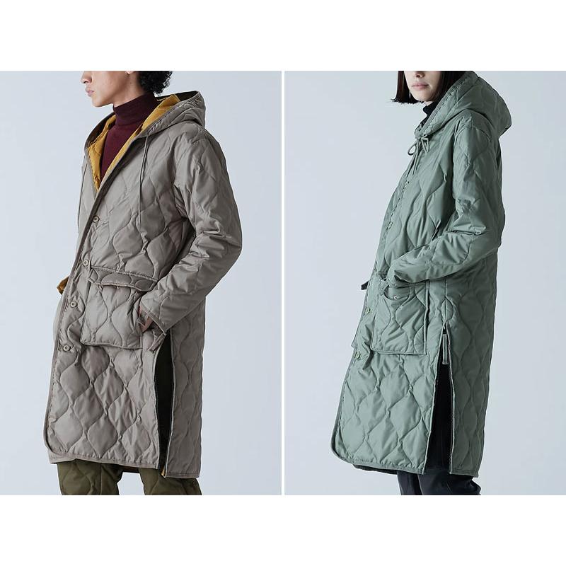 TAION（タイオン） ダウン メンズ レディース ミリタリー フード