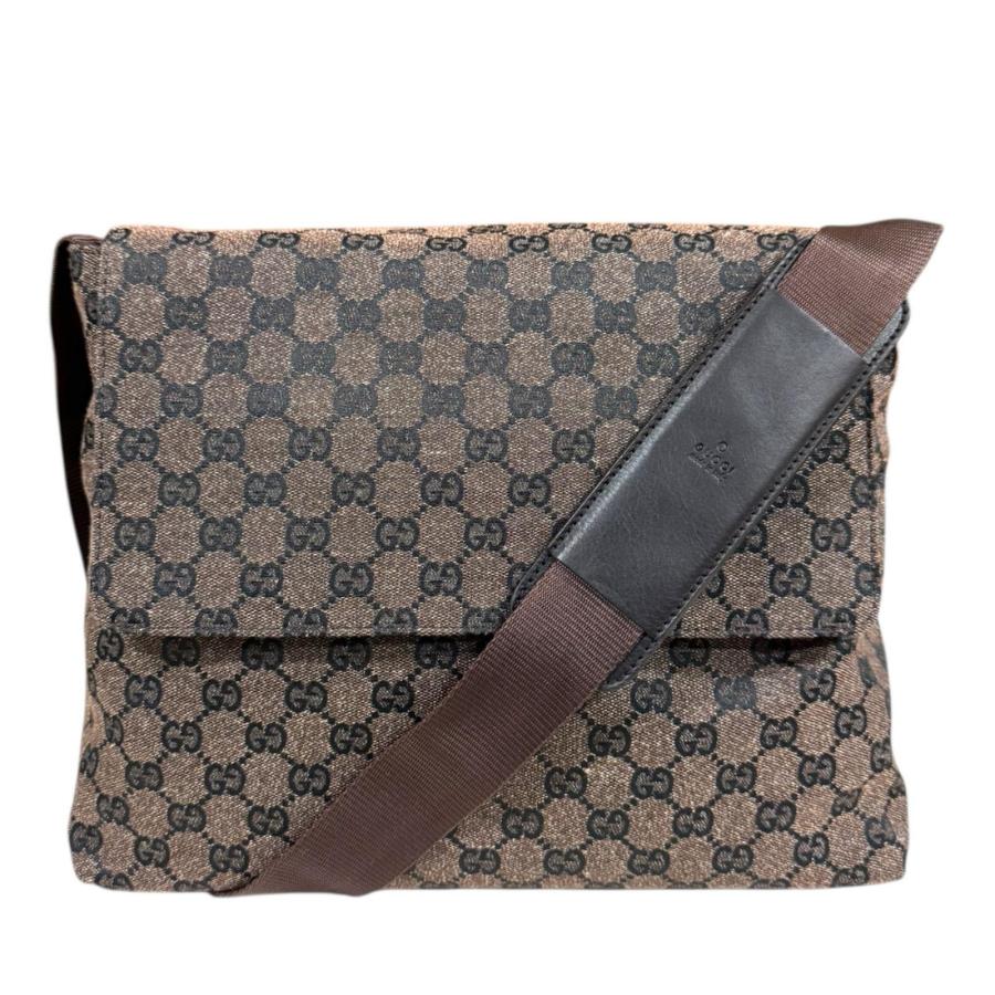 GUCCI（グッチ） GGキャンバス ショルダーバッグ GGキャンバス