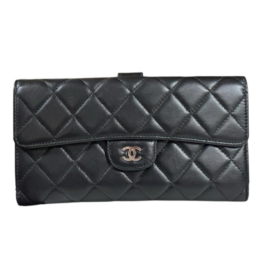 CHANEL（シャネル） マトラッセ 長財布 ラムスキン レディース 中古