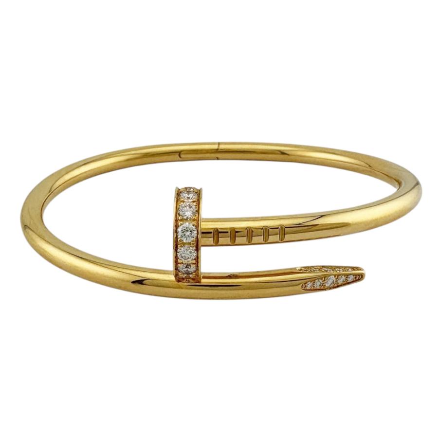 Cartier（カルティエ） ジュストアンクル バングル 18金 K18イエロー