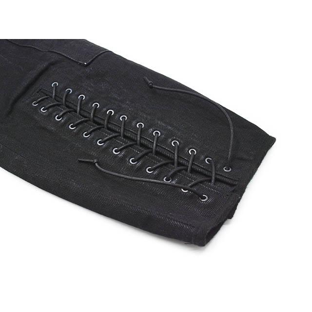 BLACK SIGN/ブラックサイン】「15oz Black Denim Sheriff Breeches/15