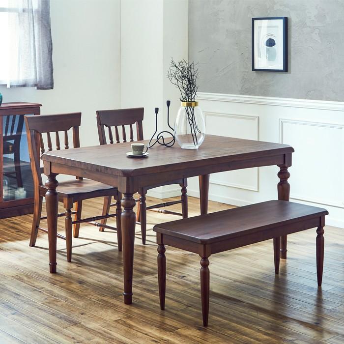 ダイニングテーブルセット 4点 5点 クラシカル アンティーク おしゃれ