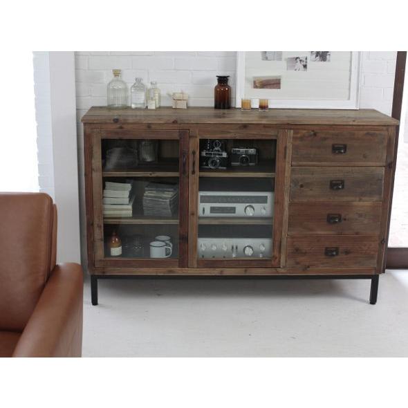 リビングボード キャビネット サイドキャビネット 木製 おしゃれ