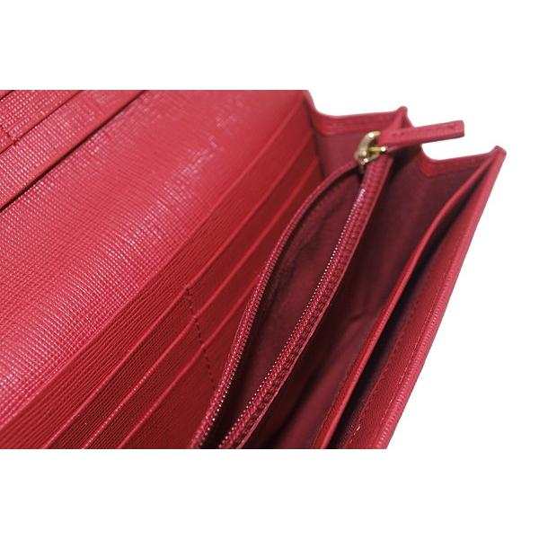 FENDI フェンディ ズッカ柄キャンバスコーティング長財布 ブラウン