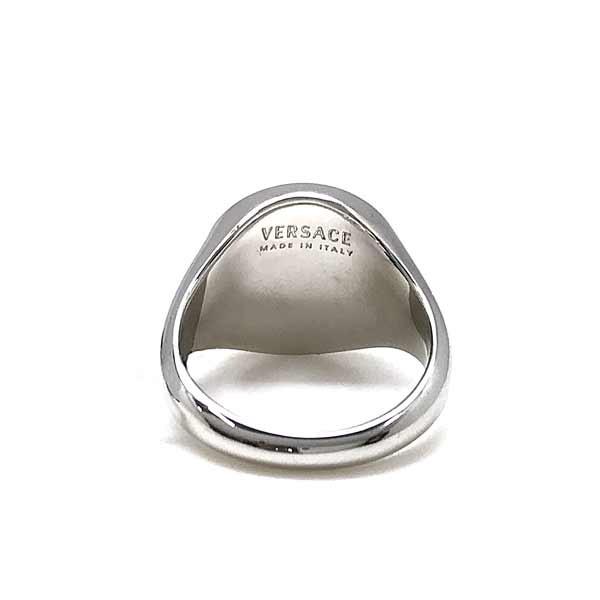 VERSACE（ヴェルサーチェ） ベルサーチ ロゴ リング・指輪 シルバー
