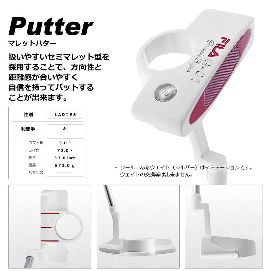 FILA GOLF ポイント高還元セール ゴルフクラブセット レディース