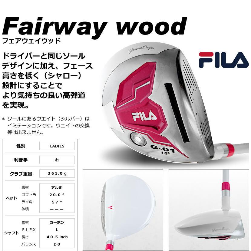 FILA GOLF ポイント高還元セール ゴルフクラブセット レディース