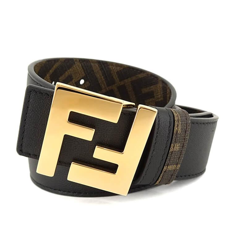 FENDI（フェンディ） 完売御礼 メンズ ベルト 7C0424 AGR9 ブラック