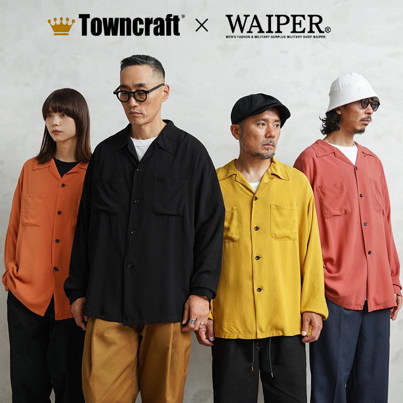 TOWNCRAFT（タウンクラフト） WAIPER×TOWN CRAFT TC25S006WP Rayon