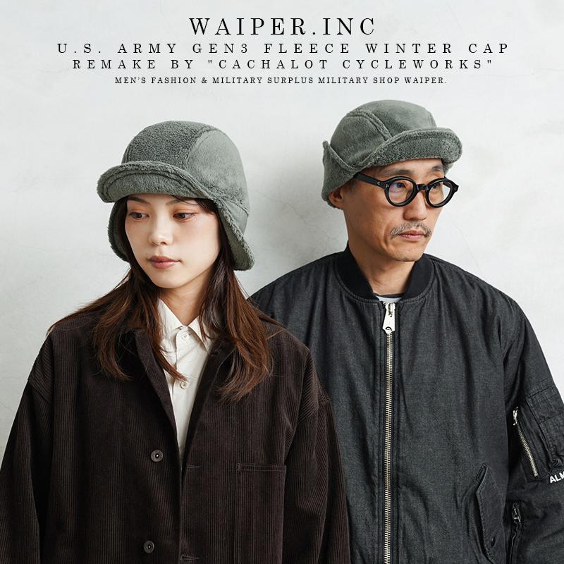 WAIPER.inc 米軍 Gen3 ウィンター フリース リメイク キャップ Remake